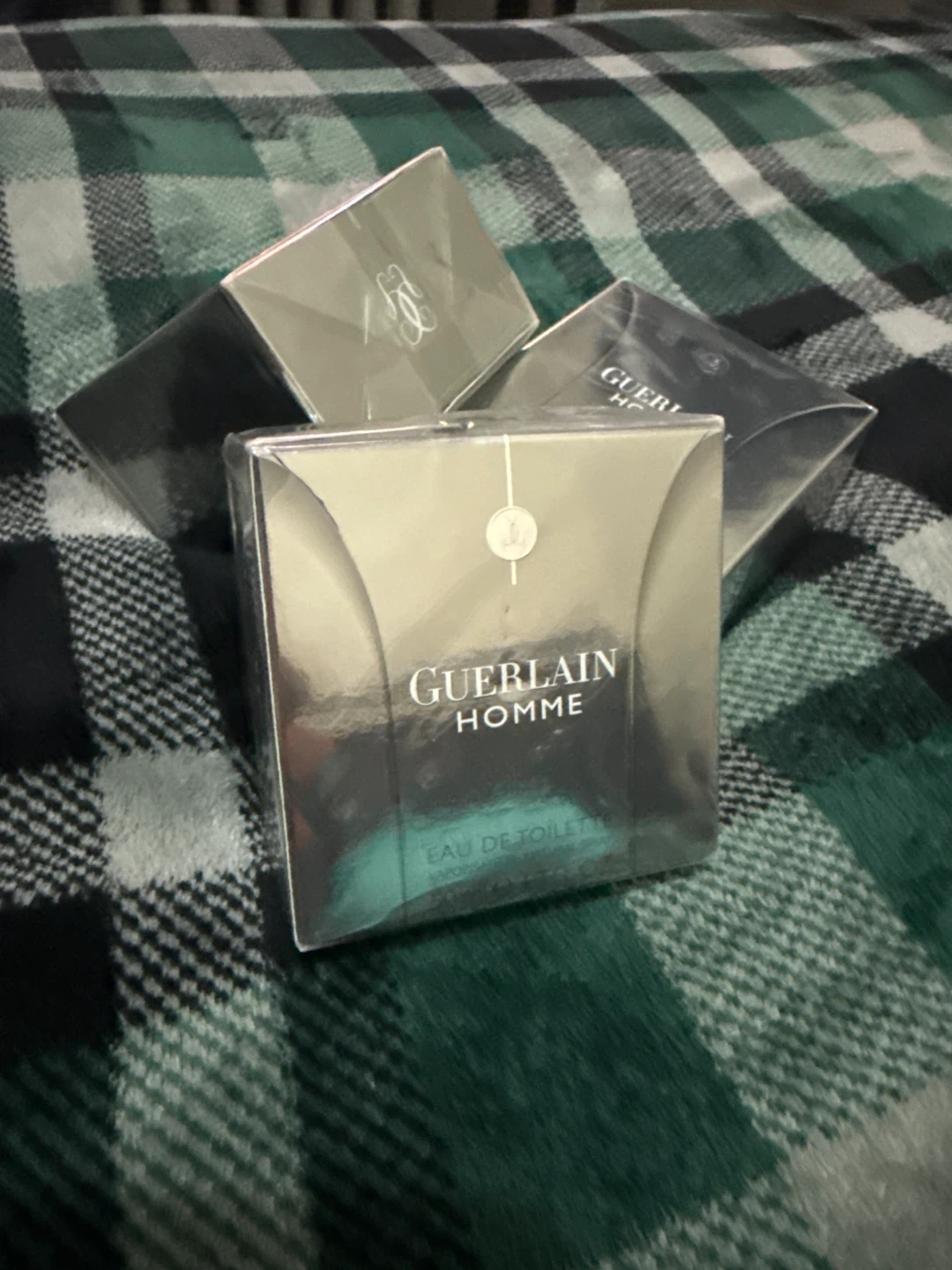 Guerlain Homme Eau de Toilette - 3 x 50ml / 1.7oz Bottles - photo 3