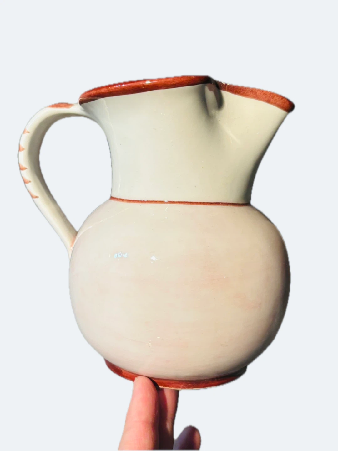 Vintage Italian Ceramic Pitcher - photo 2