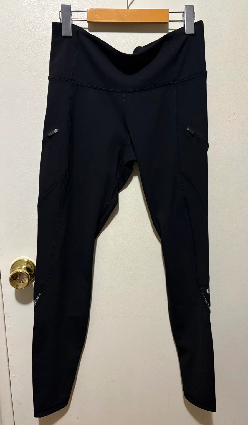 Lululemon Black Leggings- Size 8
