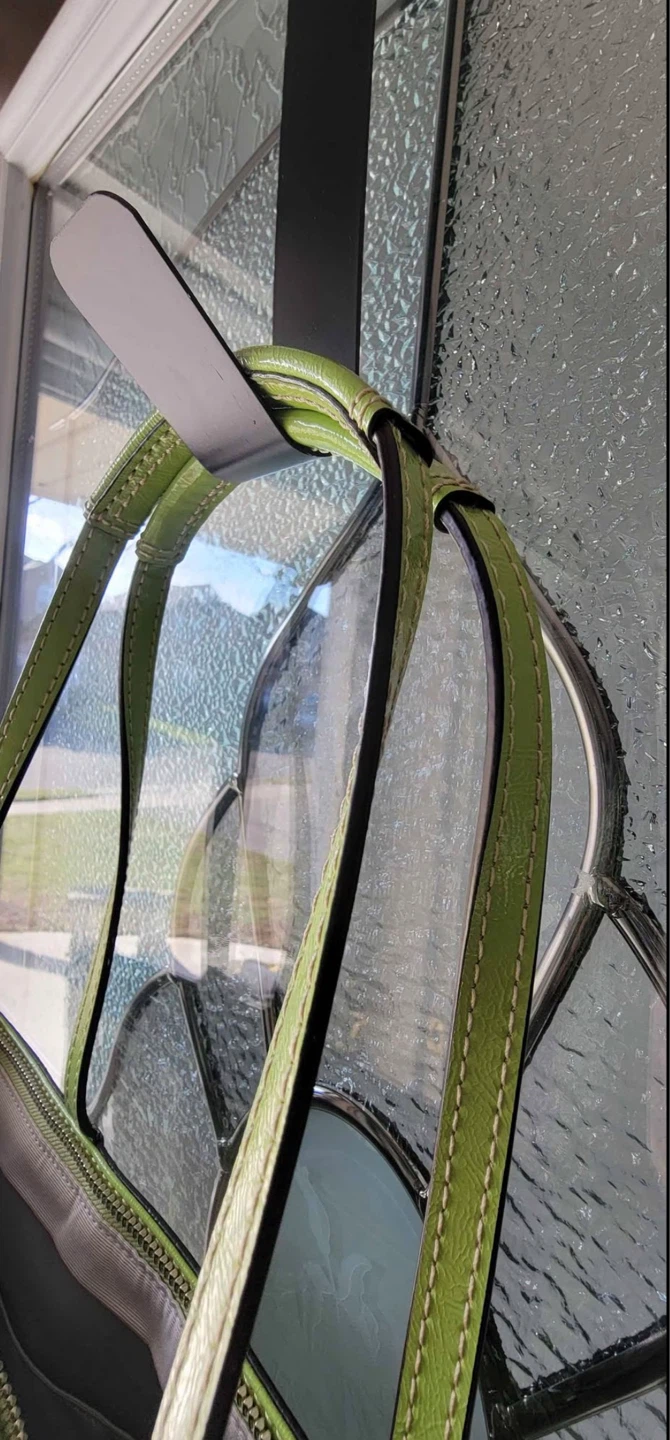 Coach Signature Canvas Tote Bag - Lime Green Trim - photo 5