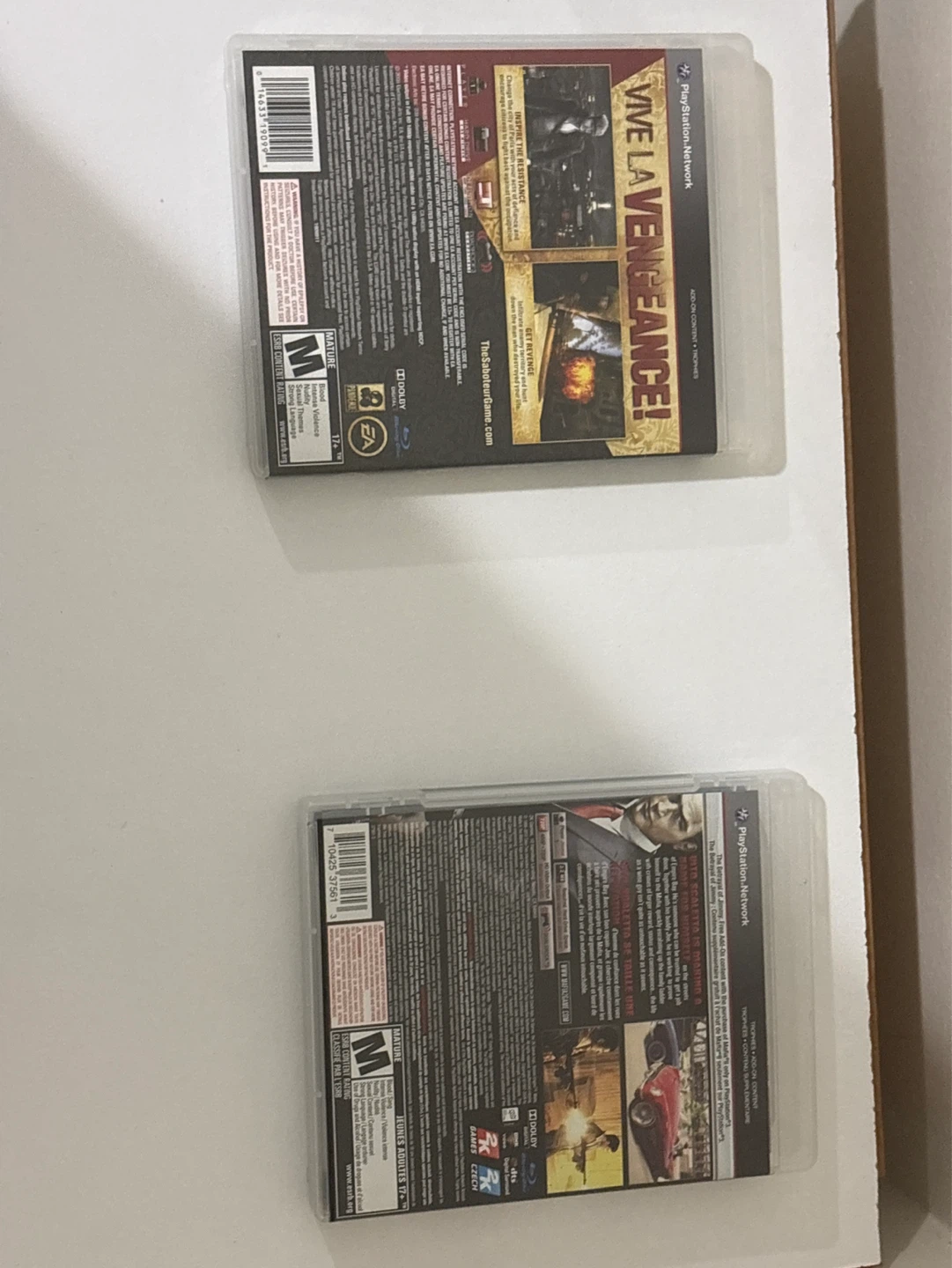 PS3 Games: The Saboteur and Mafia II - photo 3