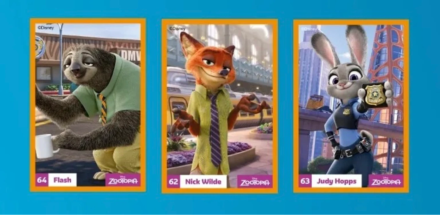 WANTED: zootopia animal friends stickers