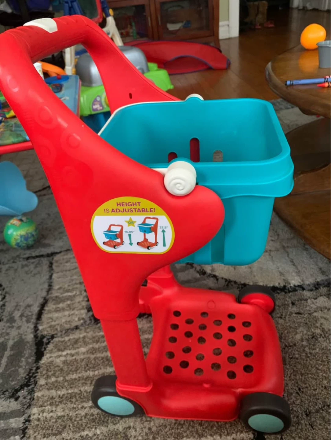 Little Tikes Adjustable Height Shopping Cart Toy - photo 2