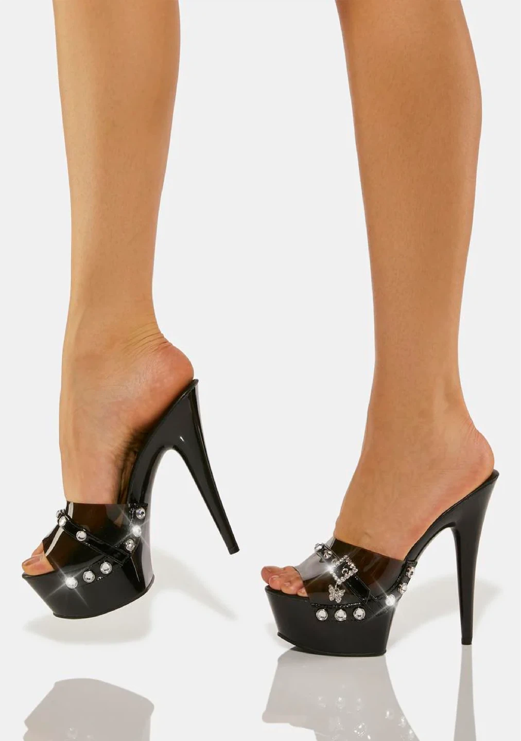 Generation Kiss Black Platform Heels - photo 2