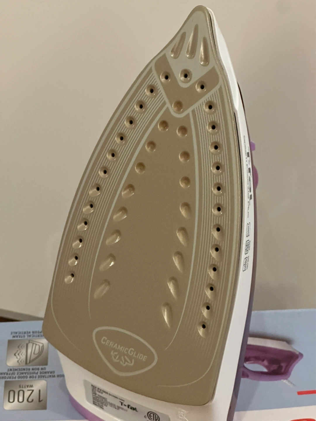 T-fal Steam Essential Plus Iron - Purple - photo 3
