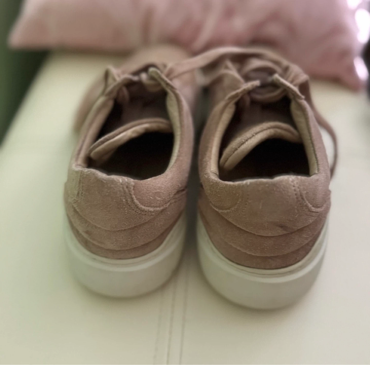 Filling Pieces Low Top Sneakers - Light Pink Suede - photo 4