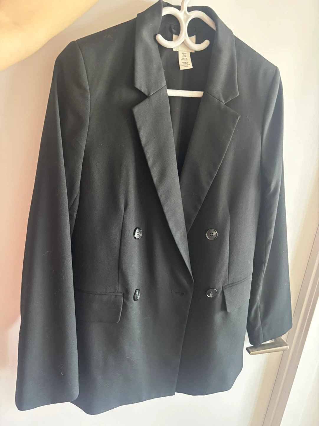 Black Double Breasted Blazer - photo 2