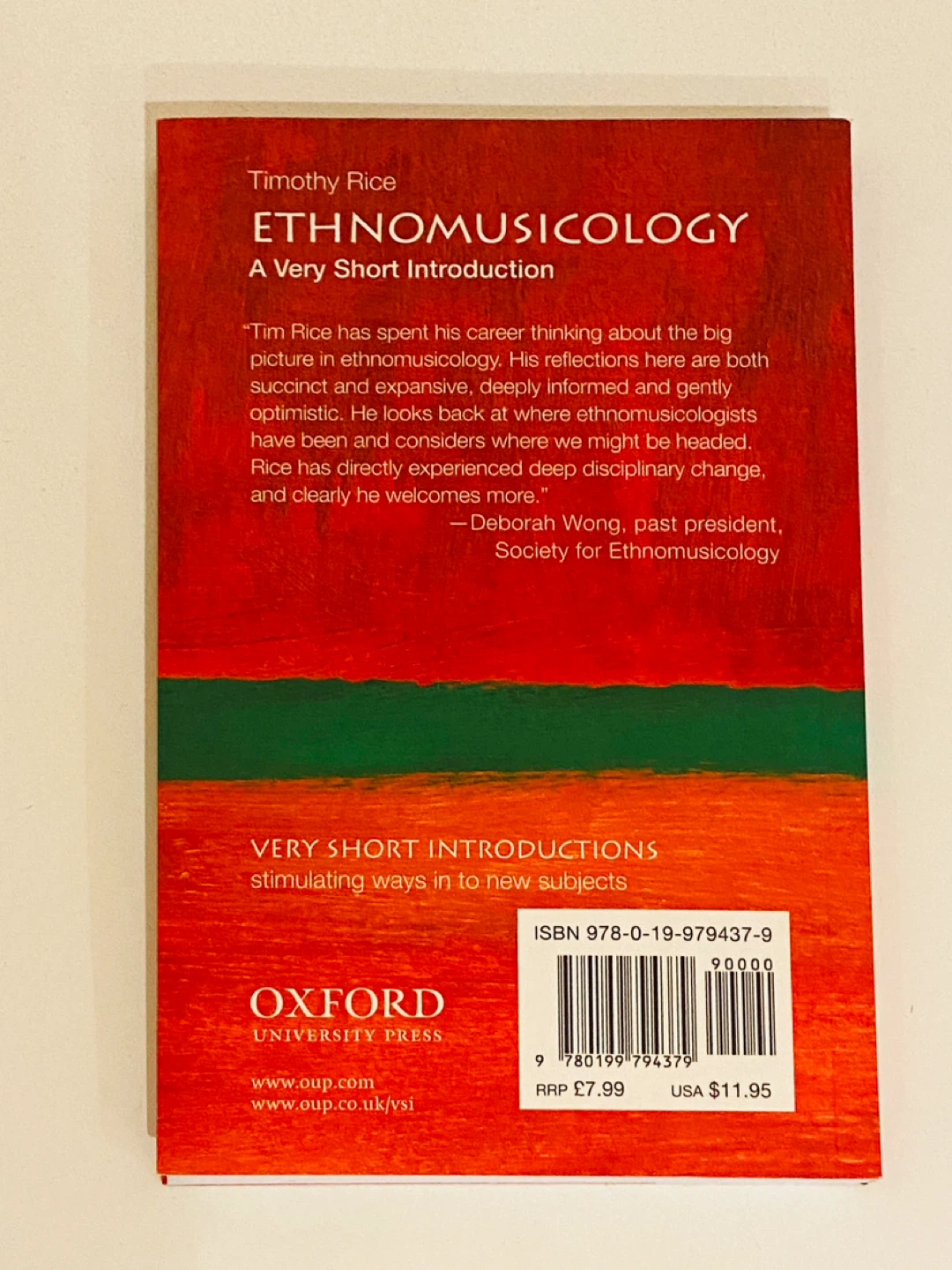 Ethnomusicology: A Very Short Introduction by Timothy Rice - photo 2