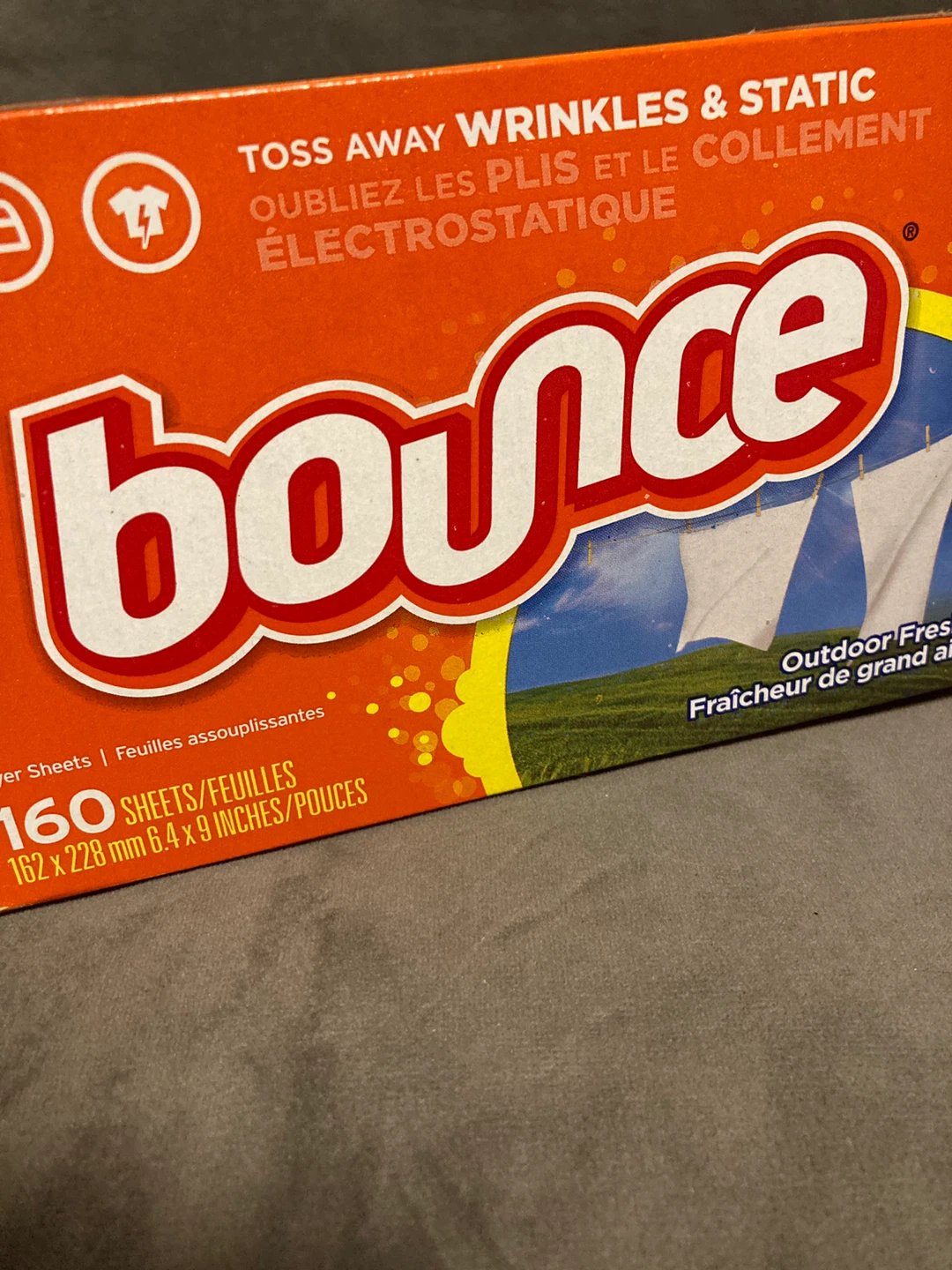 Bounce Dryer Sheets 160pcs