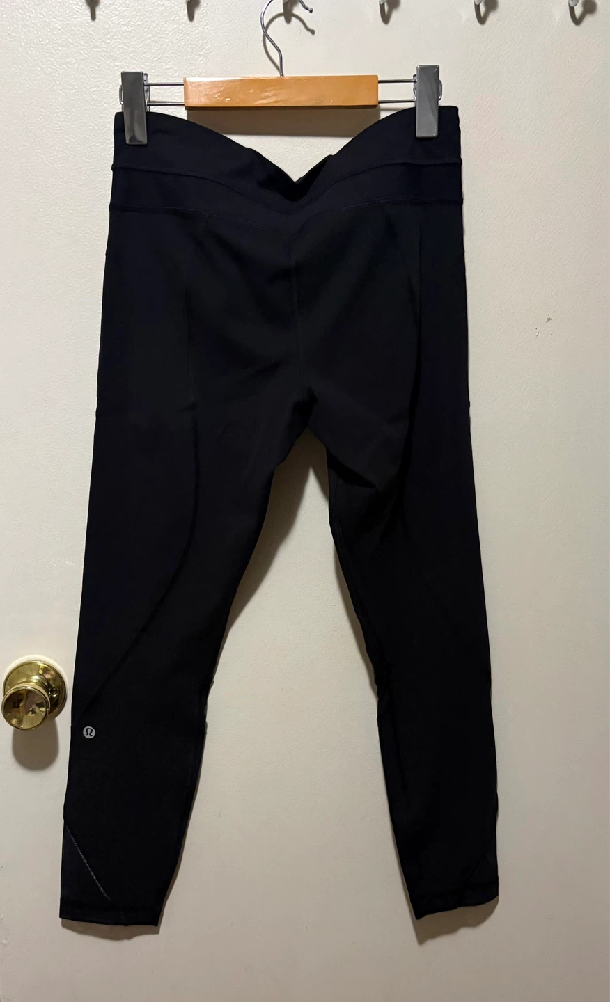 Lululemon Black Leggings- Size 8 - photo 2
