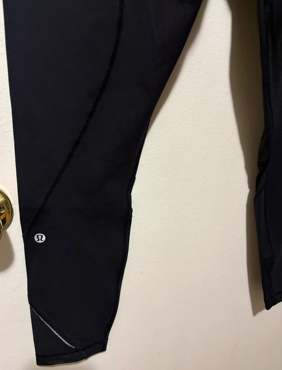 Lululemon Black Leggings- Size 8 - photo 3