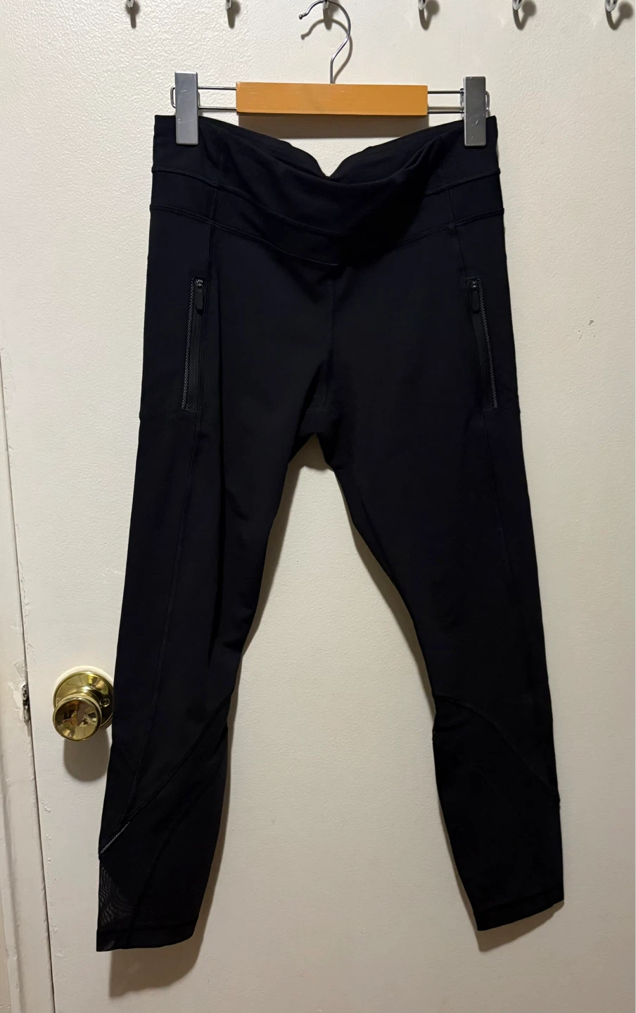 Lululemon Black Leggings- Size 8