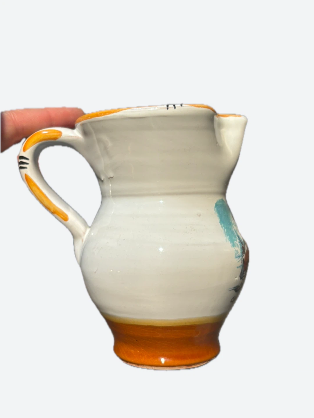 Vintage Italian “Calabria” Ceramic Pitcher - photo 3