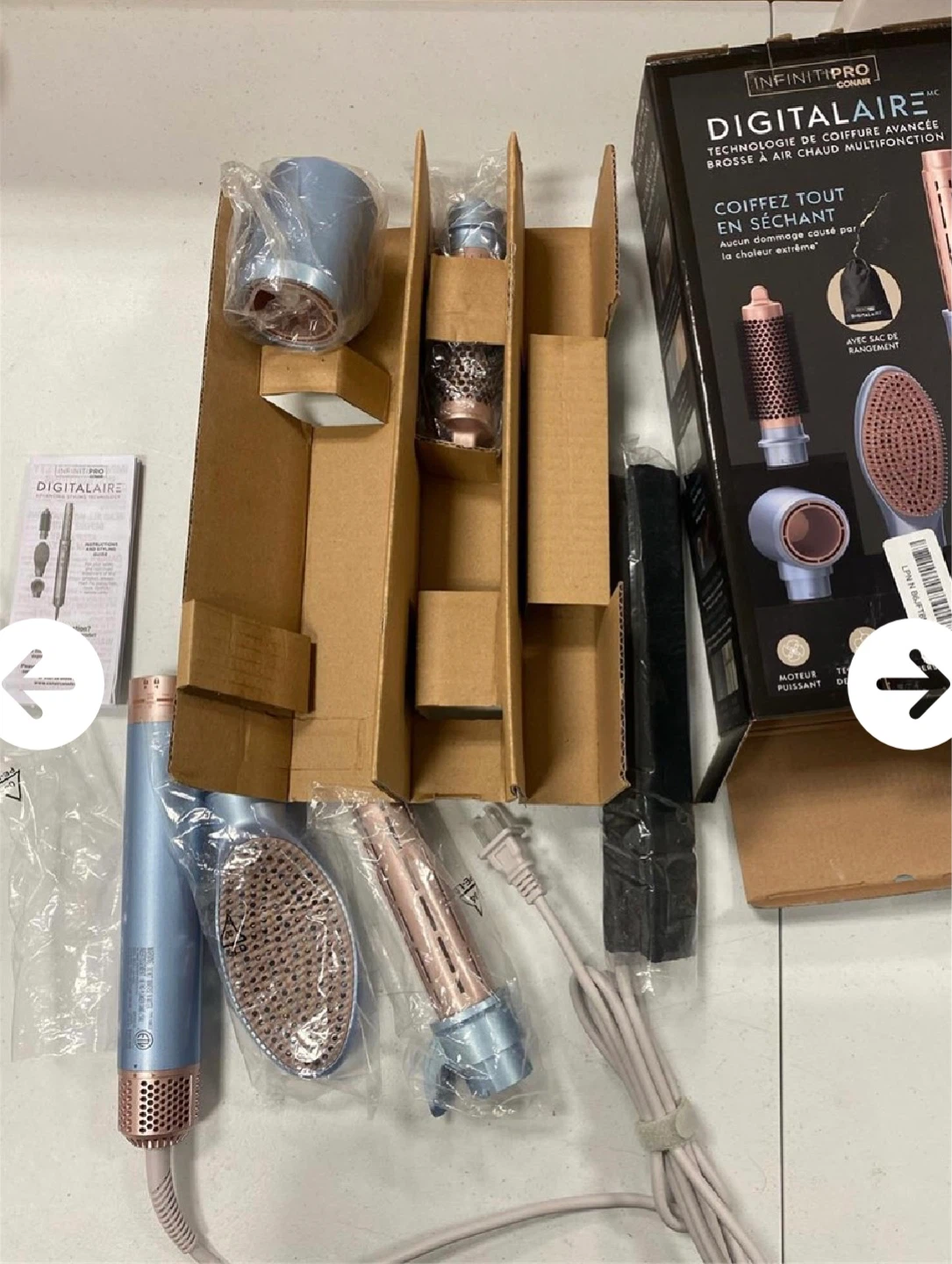 Conair InfinitiPro DigitalAire One-Step Hair Dryer & Styler - photo 2