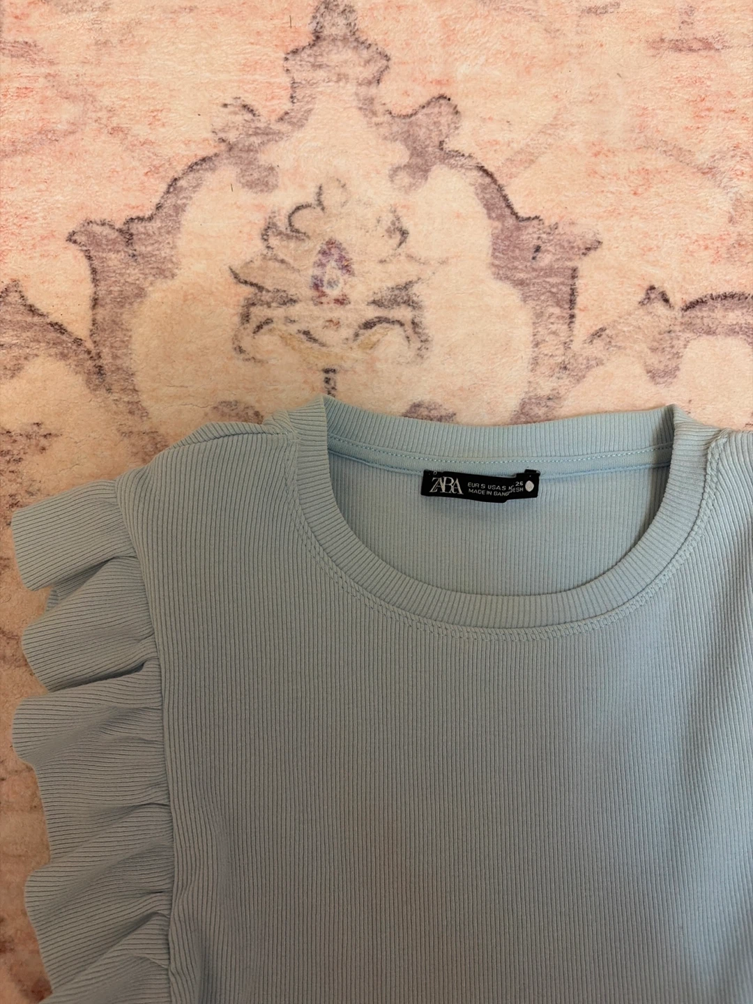 Zara Ruffle Blouse Size S - photo 2