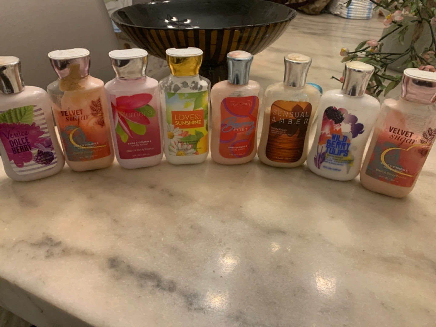Bath & body works lotion bundle