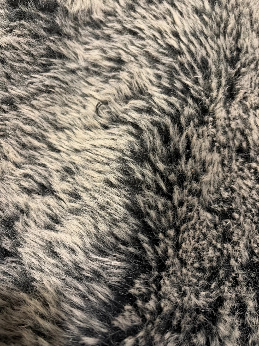 Faux Fur Bean Bag Chair - photo 2