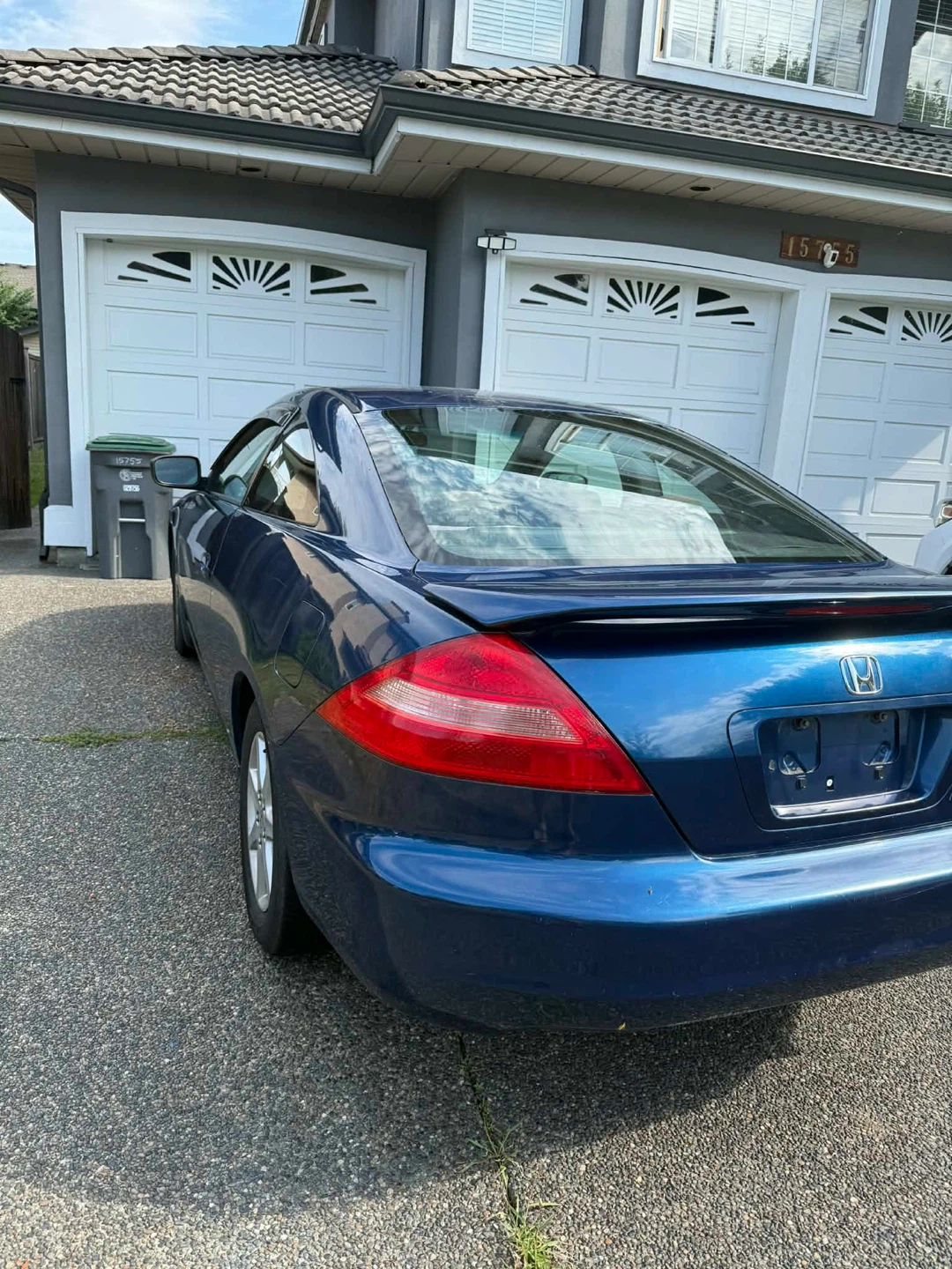 Blue Honda Accord Coupe - photo 3