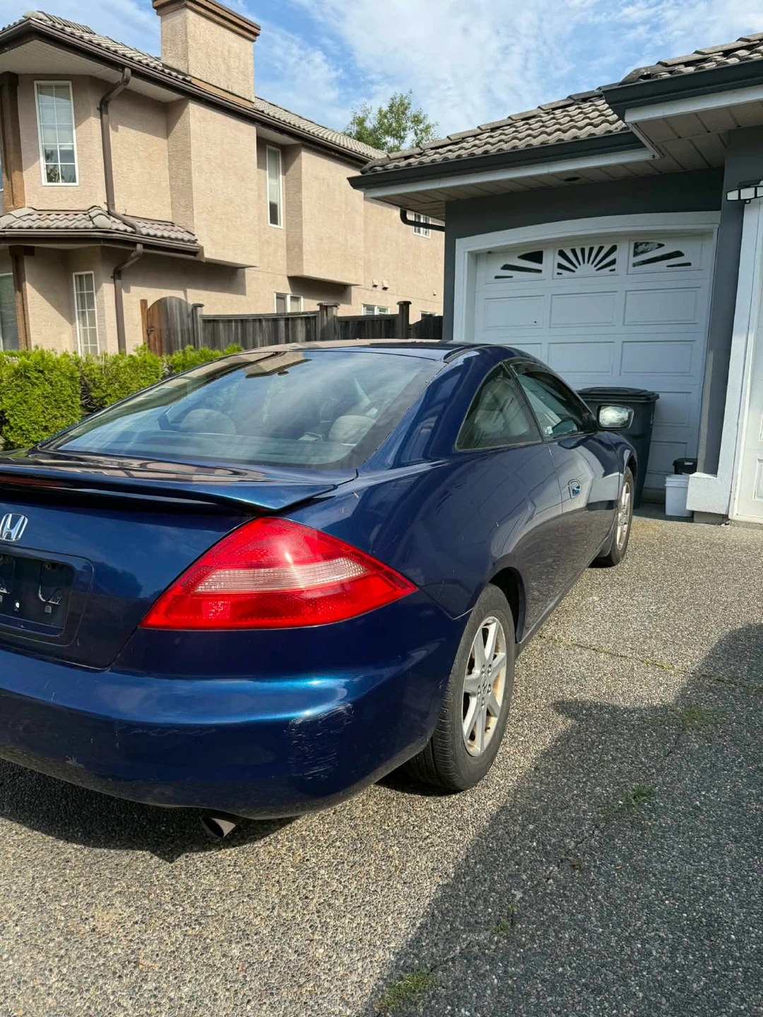 Blue Honda Accord Coupe - photo 4