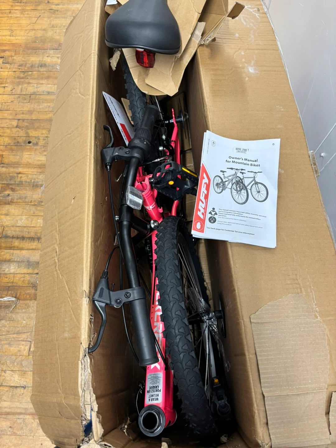 Huffy Rock Creek 20" Kids Bike - Coral - photo 5