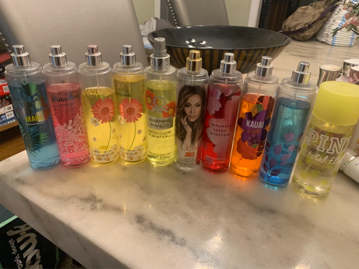 Assorted Body Mists -