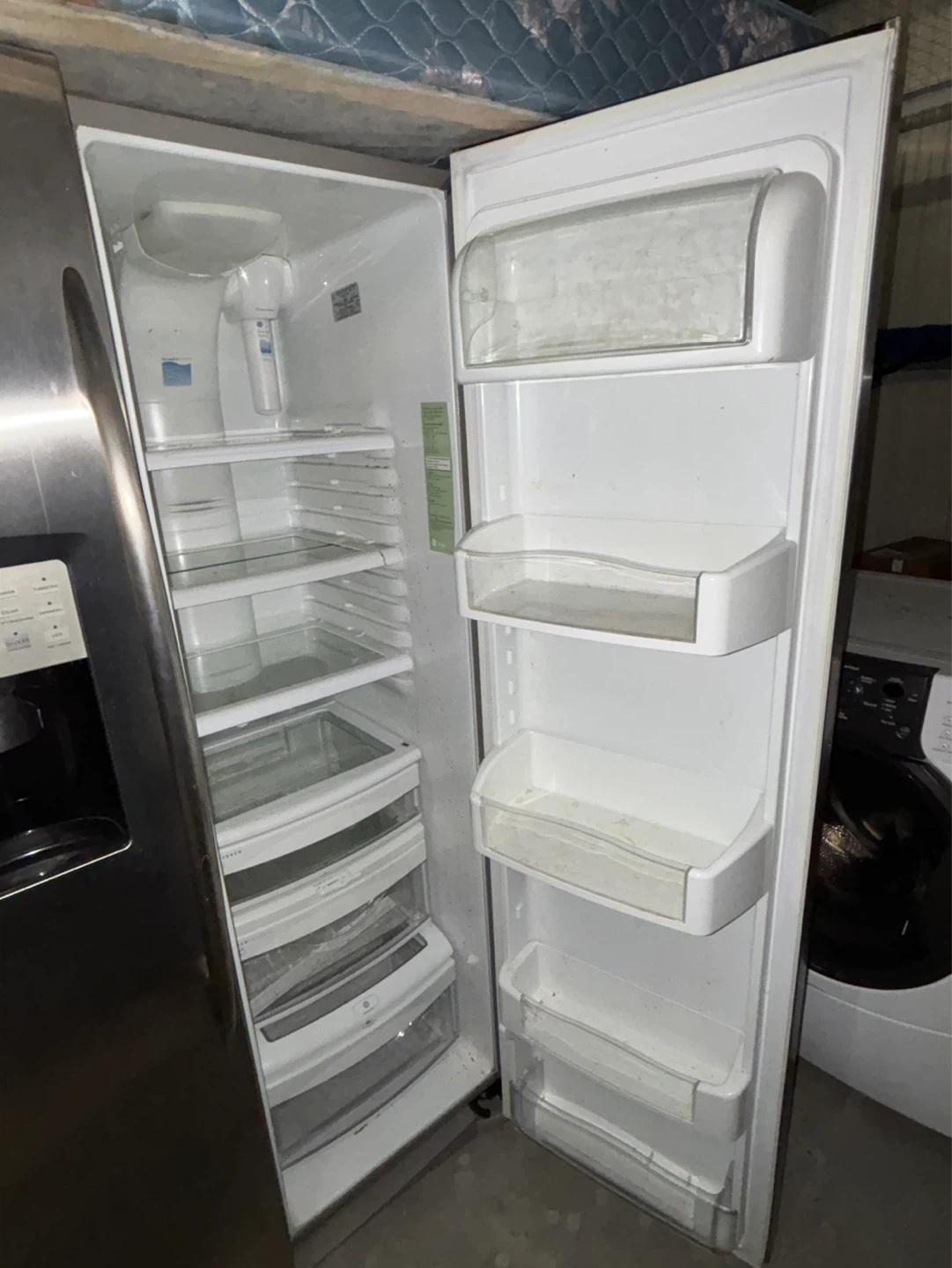 GE Profile Stainless Steel Side-by-Side Refrigerator - photo 5