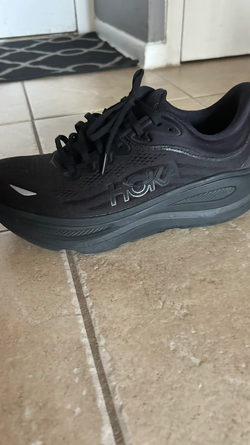 Hoka Bondi 8 Men's Running Shoes - Black