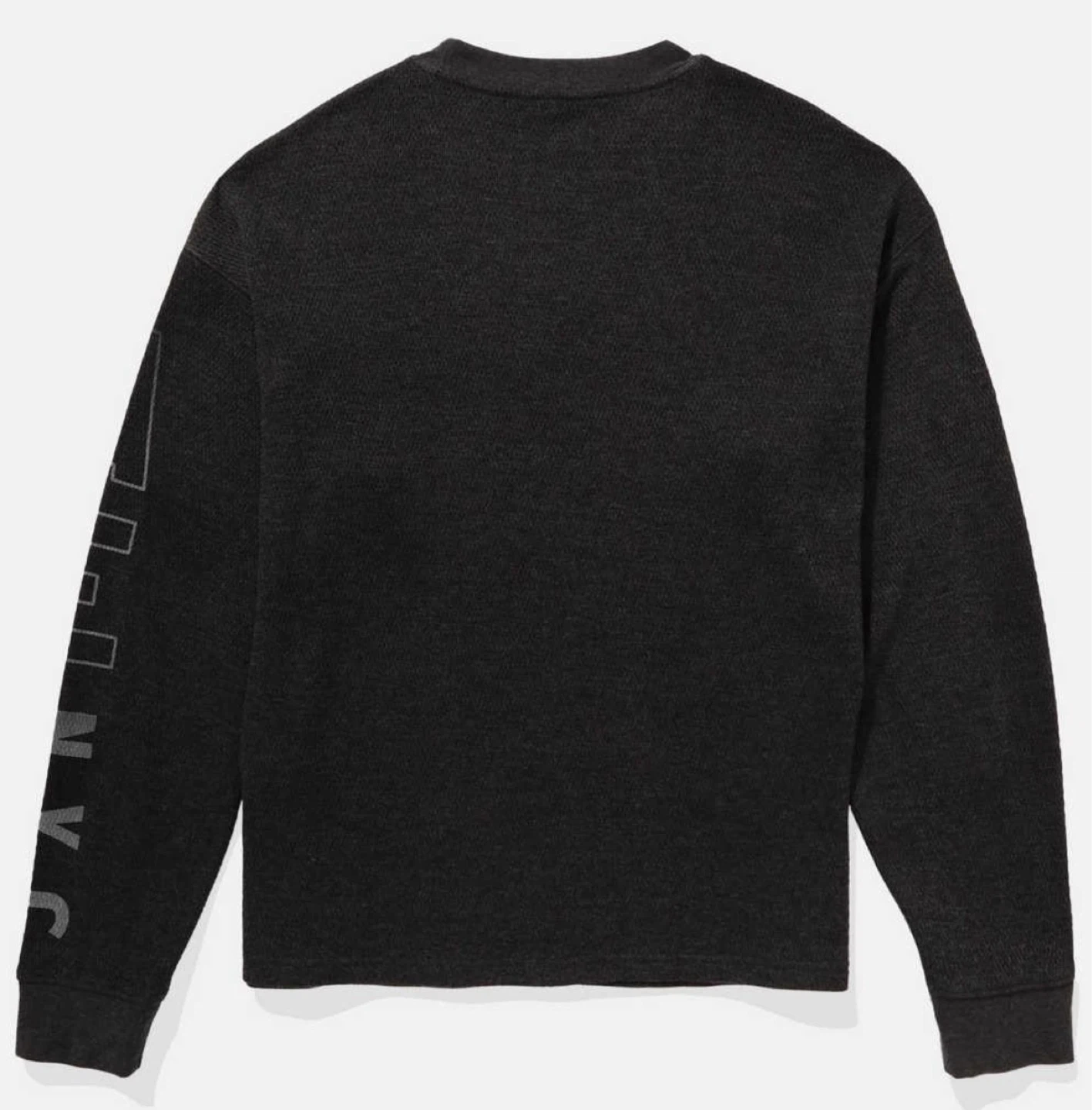 AE Oversized Long-Sleeve Elevated Logo Graphic Thermal T-Shirt - photo 2