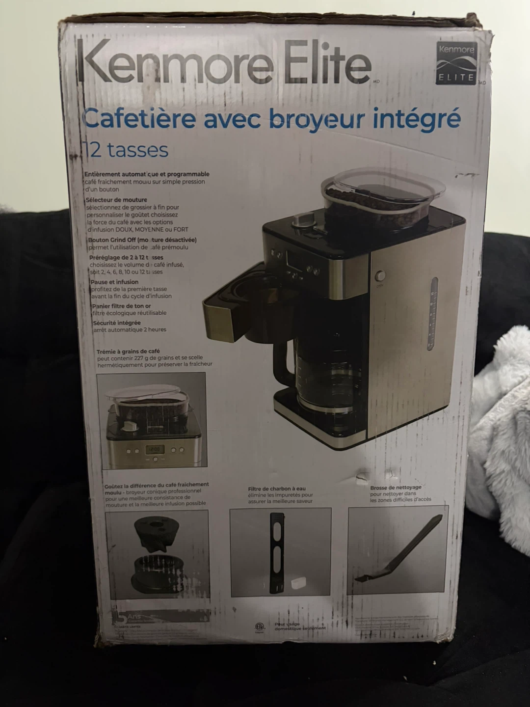 Kenmore Elite Grind and Brew Coffee Maker - 12-Cup