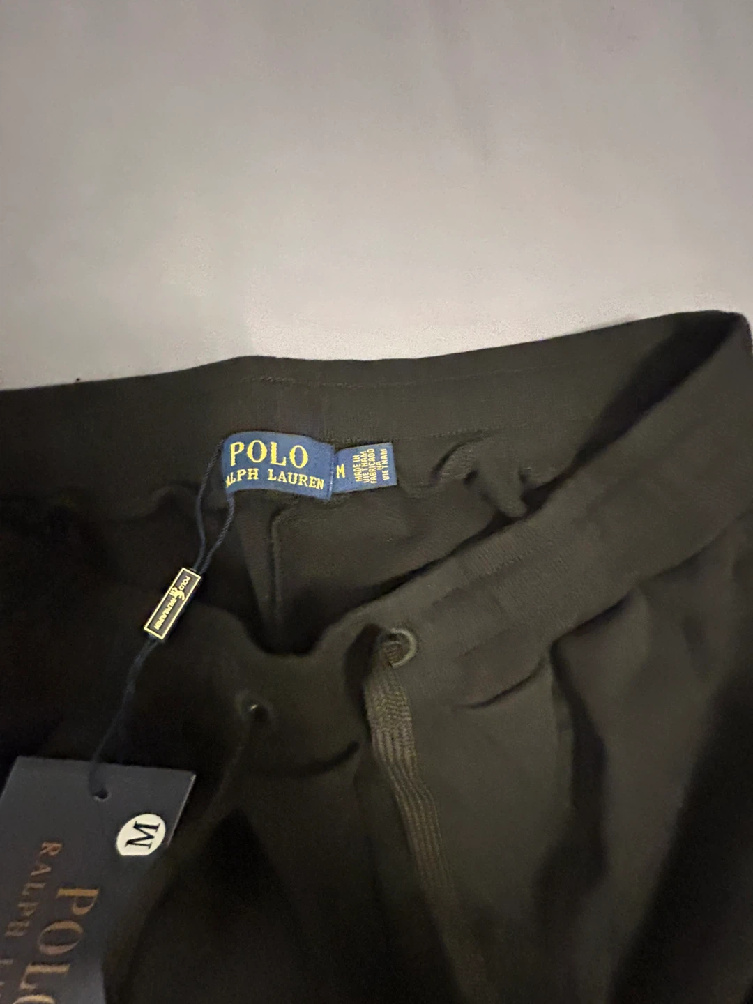 Rep Polo Ralph Lauren Black Joggers - Size M - photo 5
