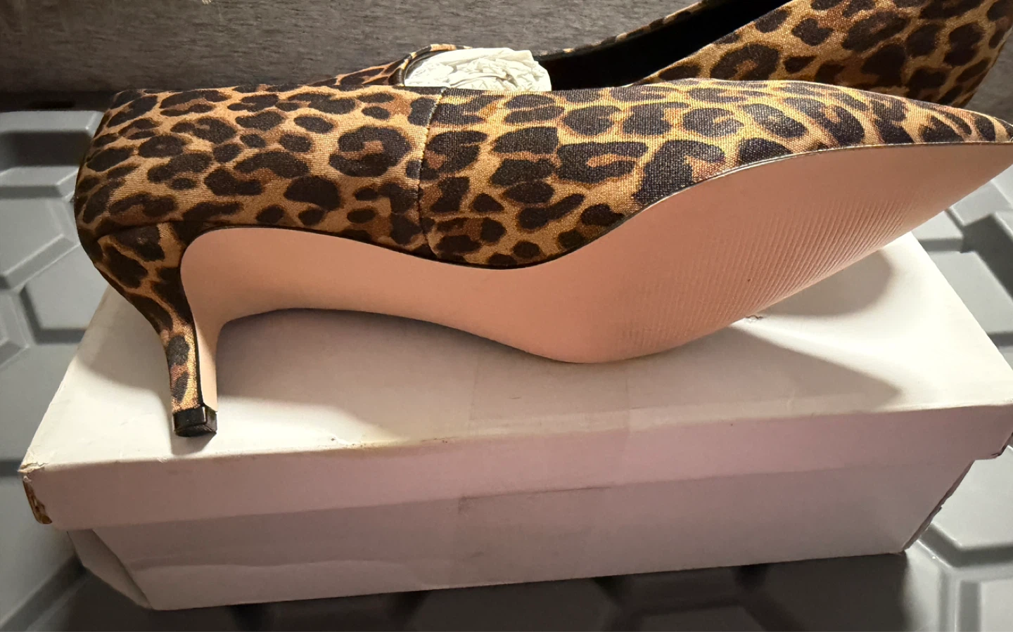 Find. Women's Leopard Print Heels - US Size 10 - photo 3