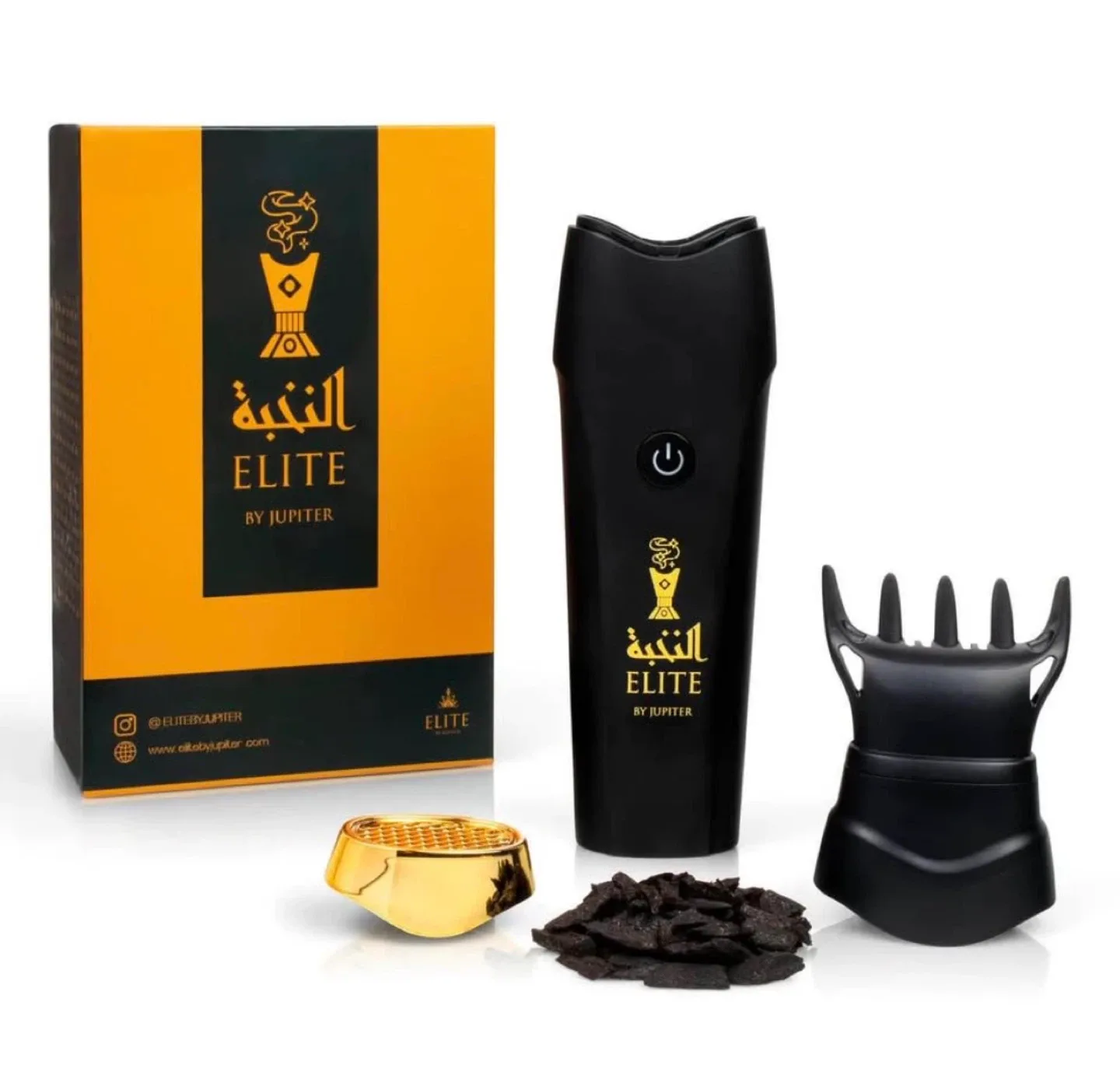 Elite by Jupiter Black Electric Bukhoor/Incense Burner