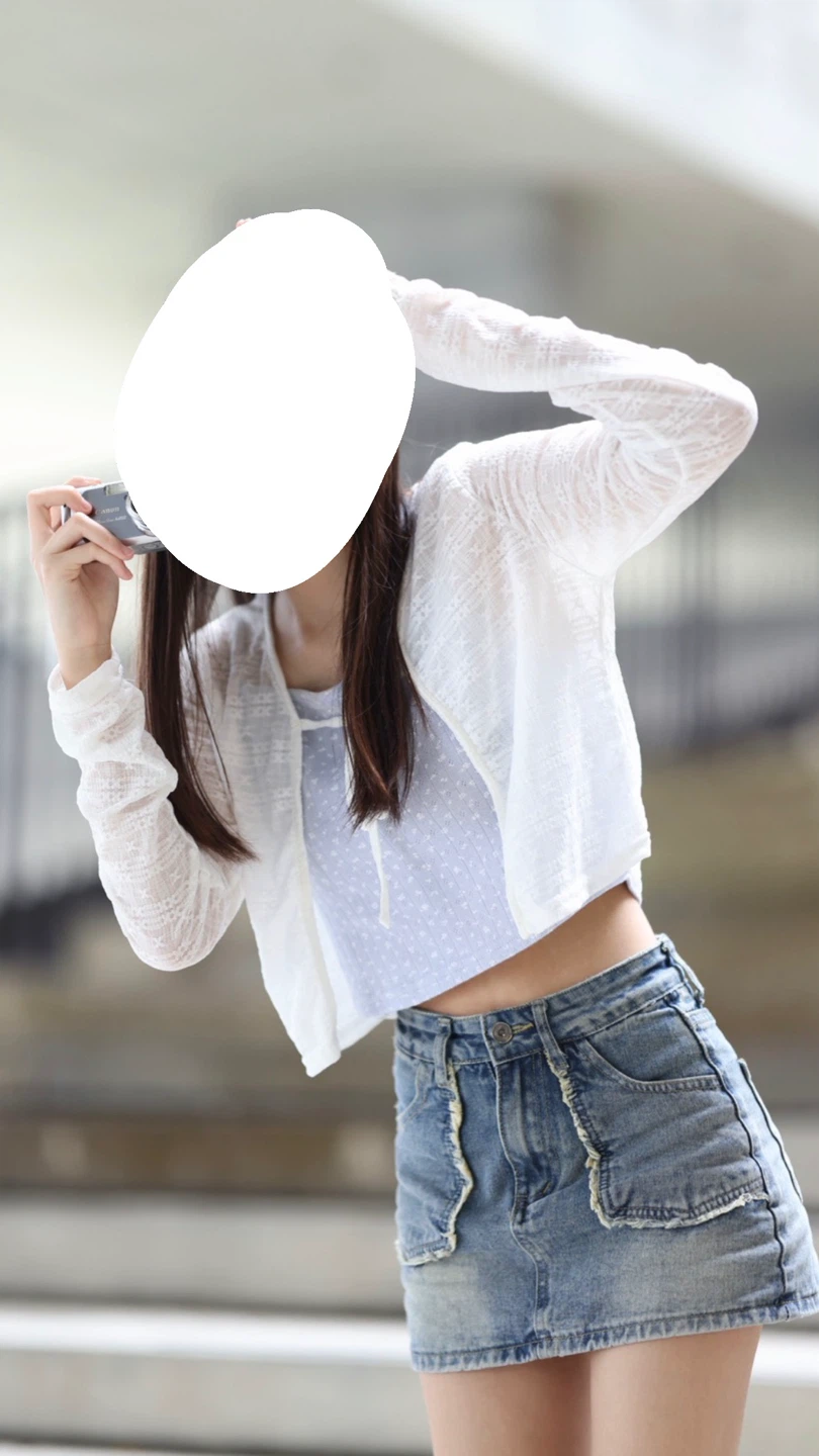 (XXS) Cardigan and Blue Tank Top Set - photo 2