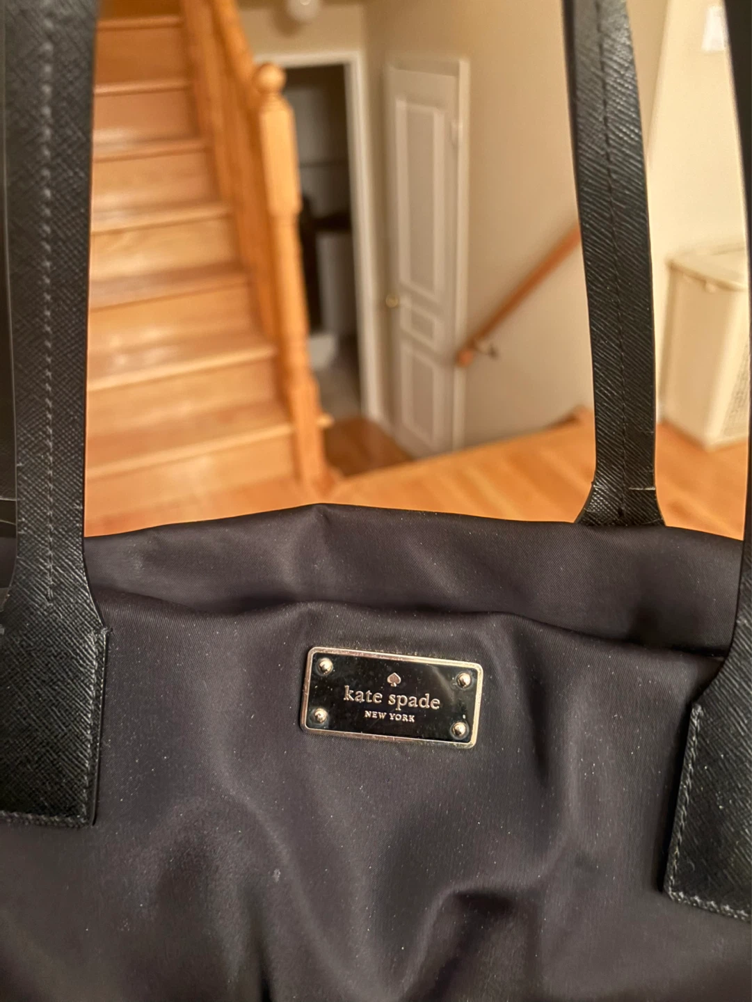 Kate Spade Black Nylon Tote Bag - photo 2