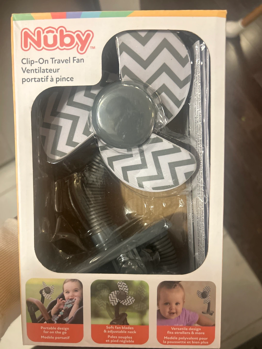 Nuby Clip-On Travel Fan