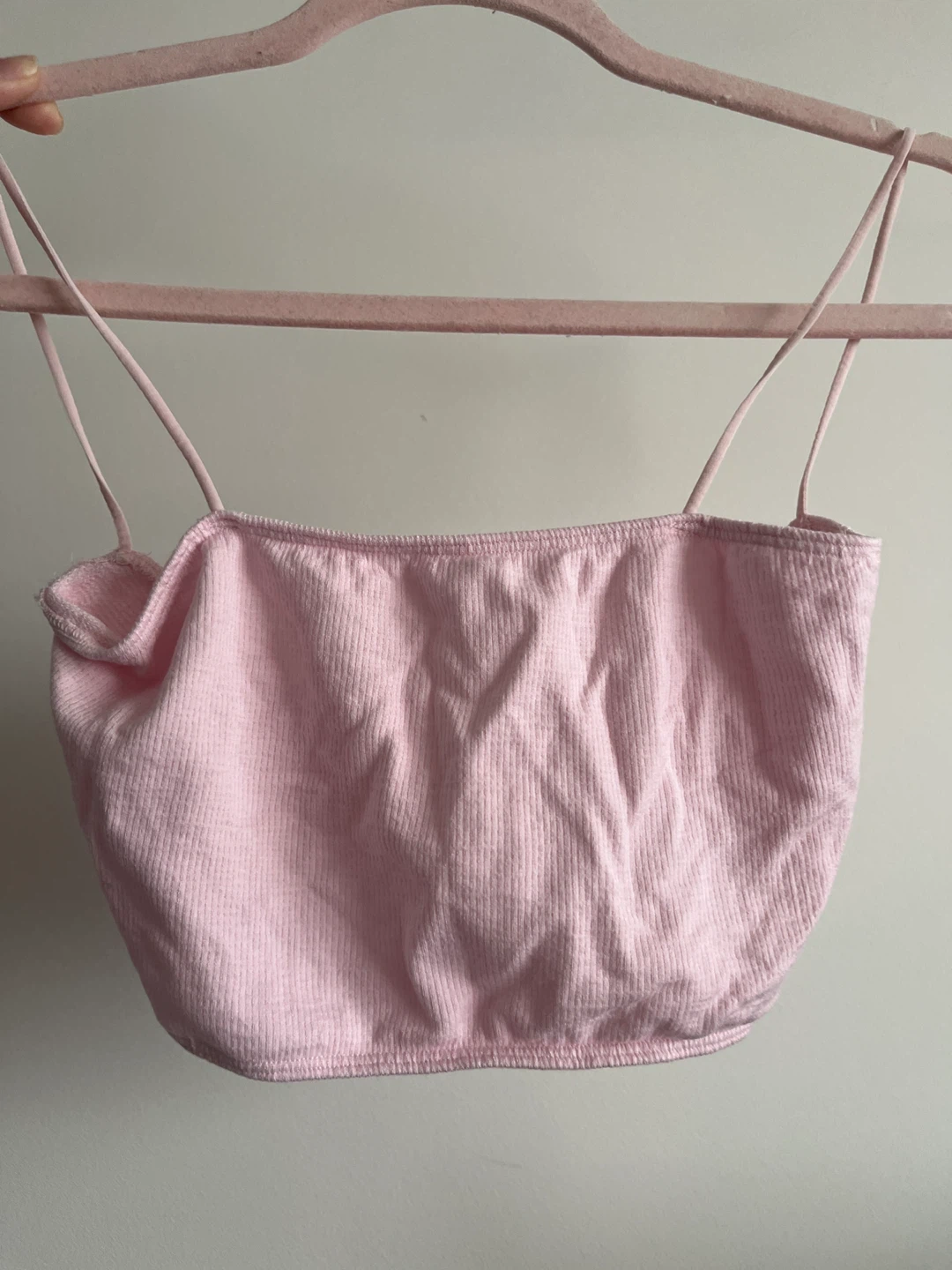 Pink Crop Top
