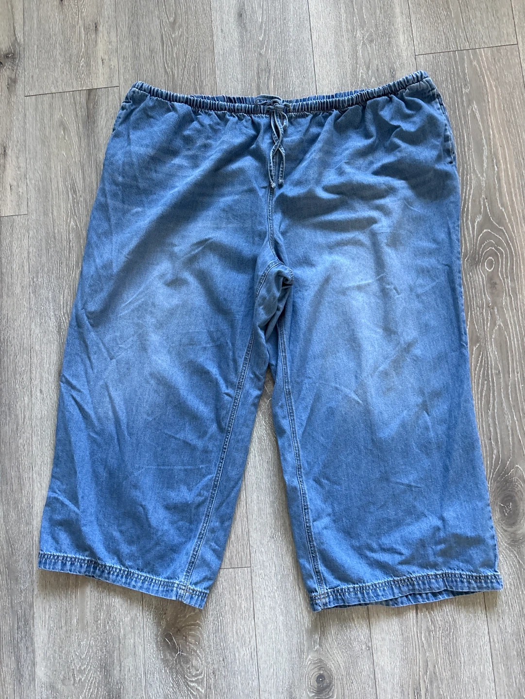 H&M Divided Blue Denim Culottes - Size 4XL - photo 3