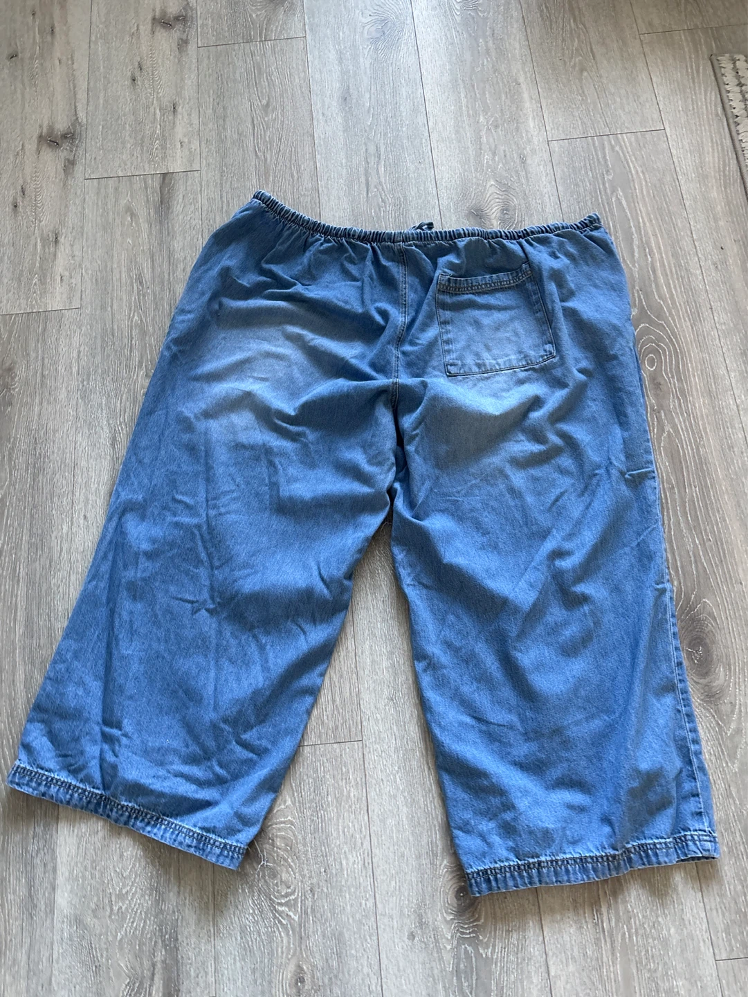 H&M Divided Blue Denim Culottes - Size 4XL - photo 2