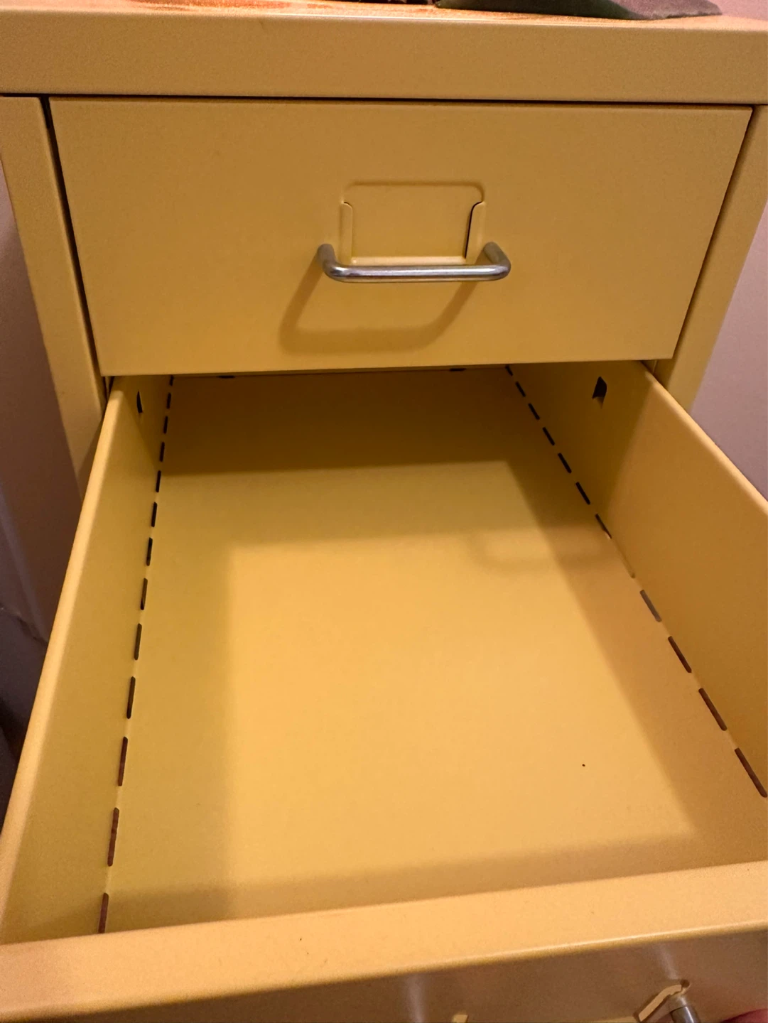 Yellow drawer set/file cabinet (IKEA HELMER) - photo 4
