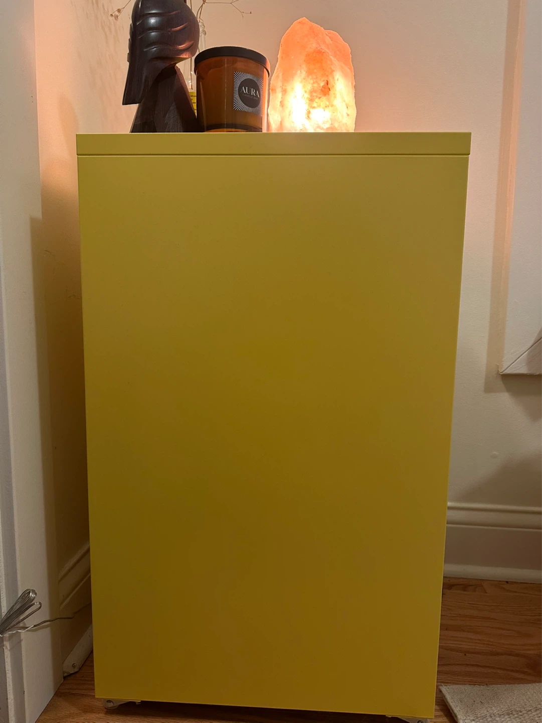 Yellow drawer set/file cabinet (IKEA HELMER) - photo 2