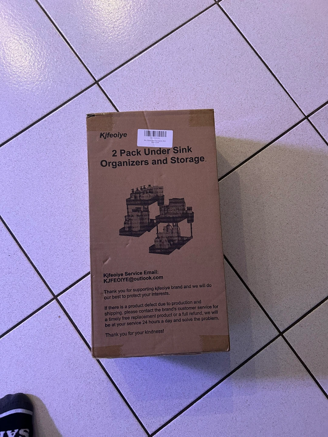 Kjfeoiye 2 Pack Under Sink Organizers and Storage - photo 5