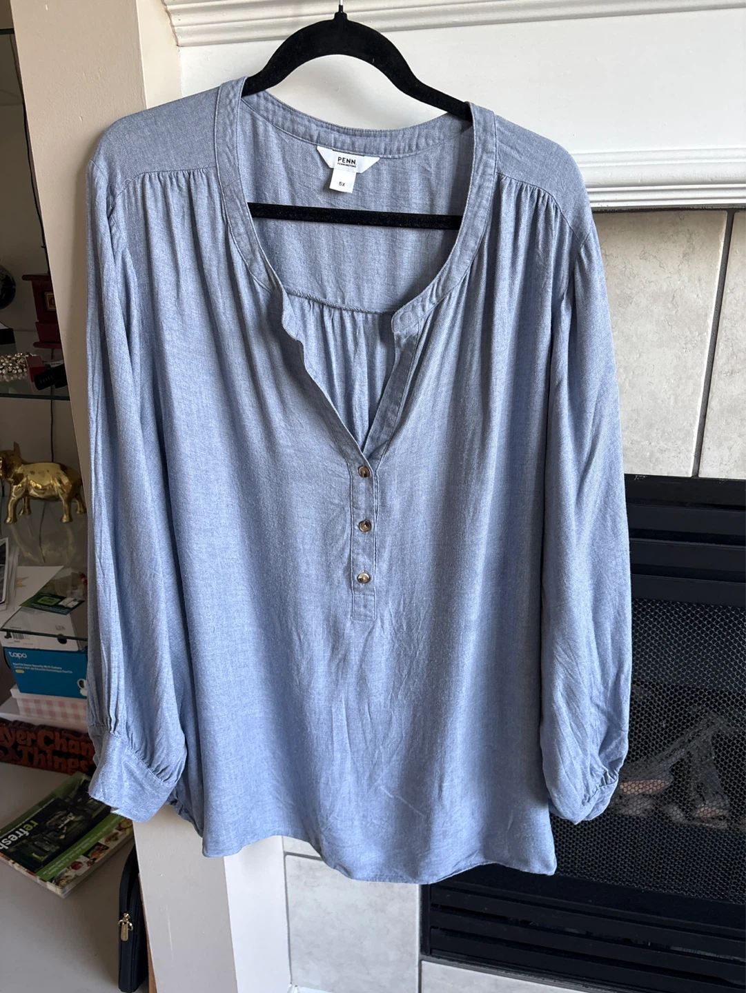 Penn. Shirt 5X Blue