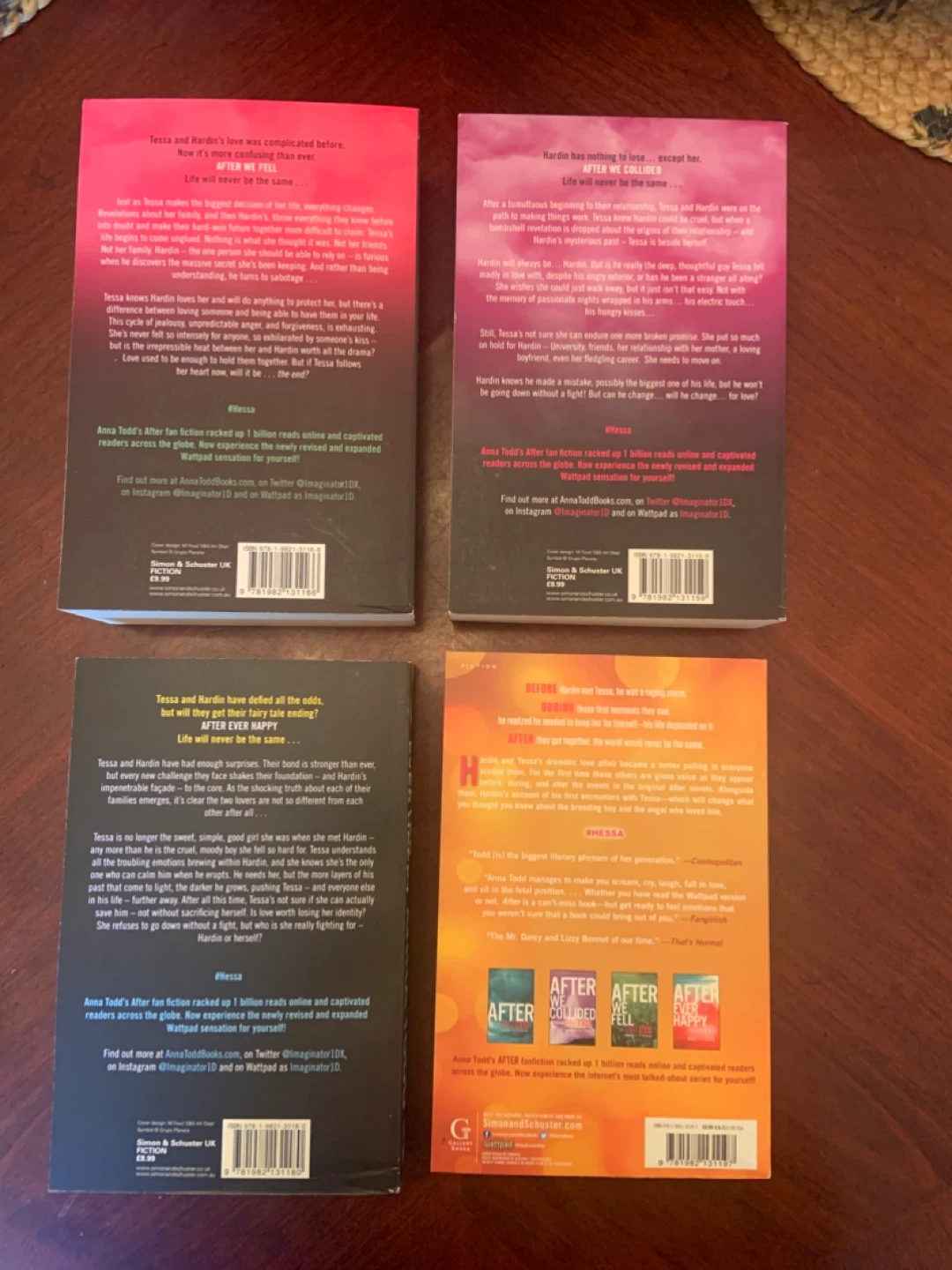 Anna Todd After Series Books 2•3•4-•5 ! - photo 2