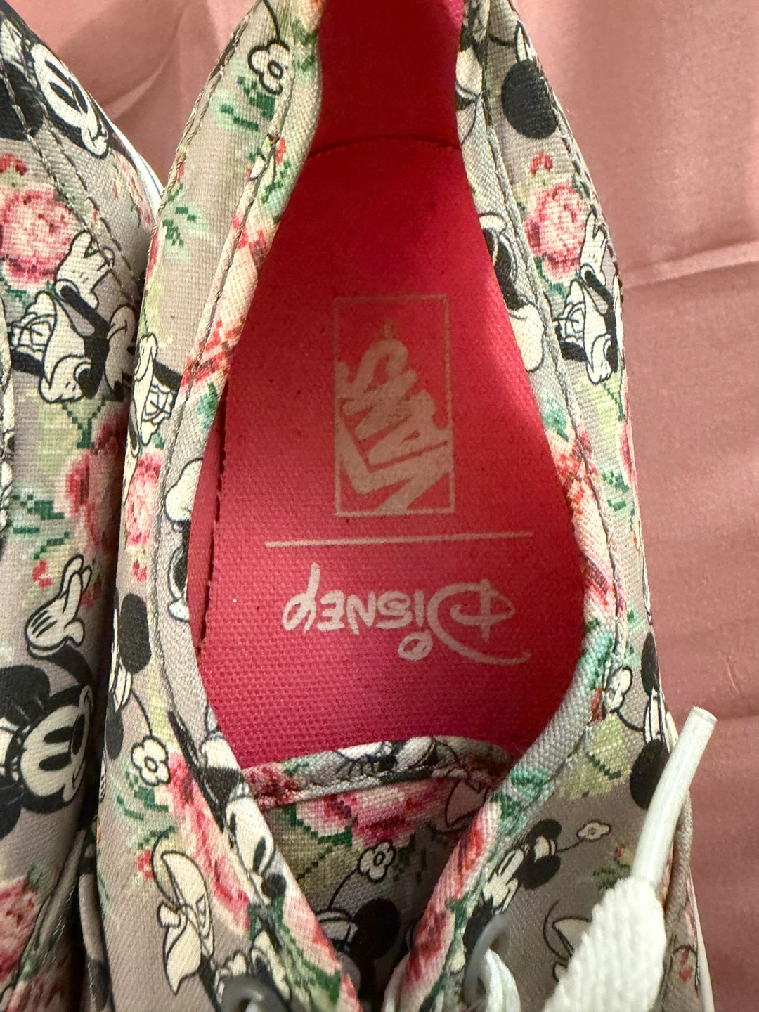 Vans Disney Mickey Mouse Floral Print Sneakers - photo 3