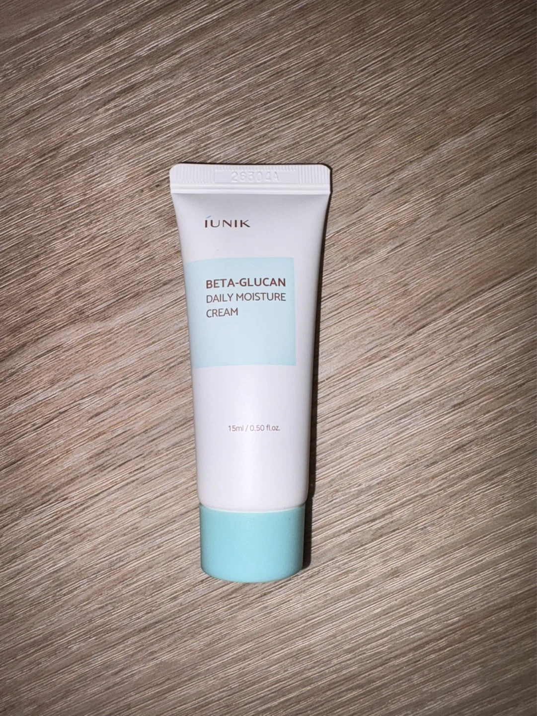 BRAND NEW IUNIK Beta-Glucan Daily Moisture Cream 15ml
