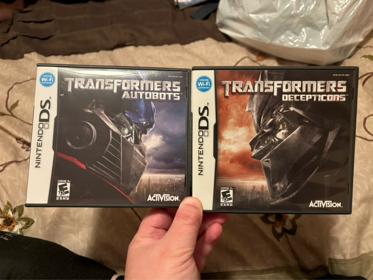 Transformers Autobots and Decepticons Nintendo DS Games