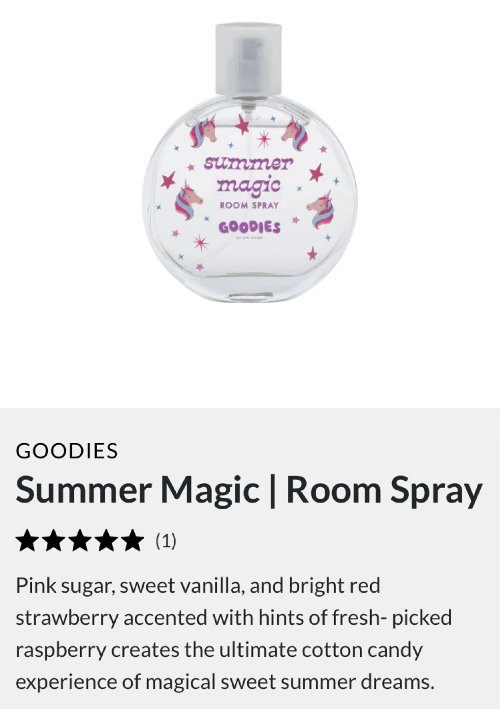 Goodies Summer Magic Room Spray - photo 5