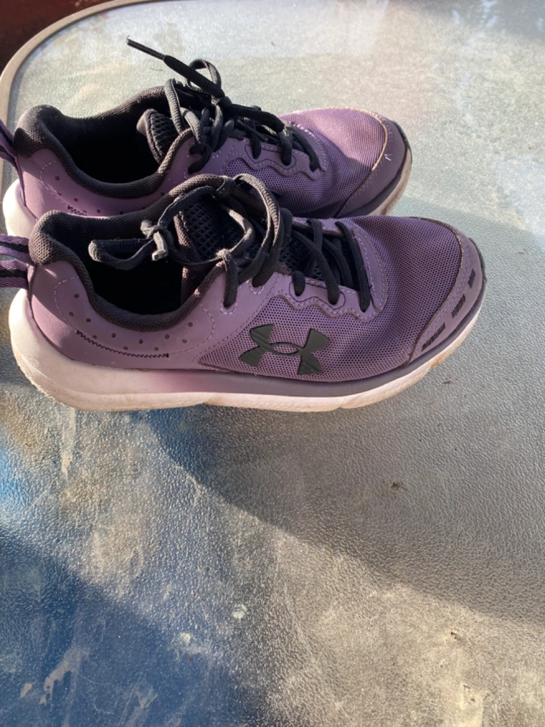 Under Armour Purple Running Shoes - photo 2