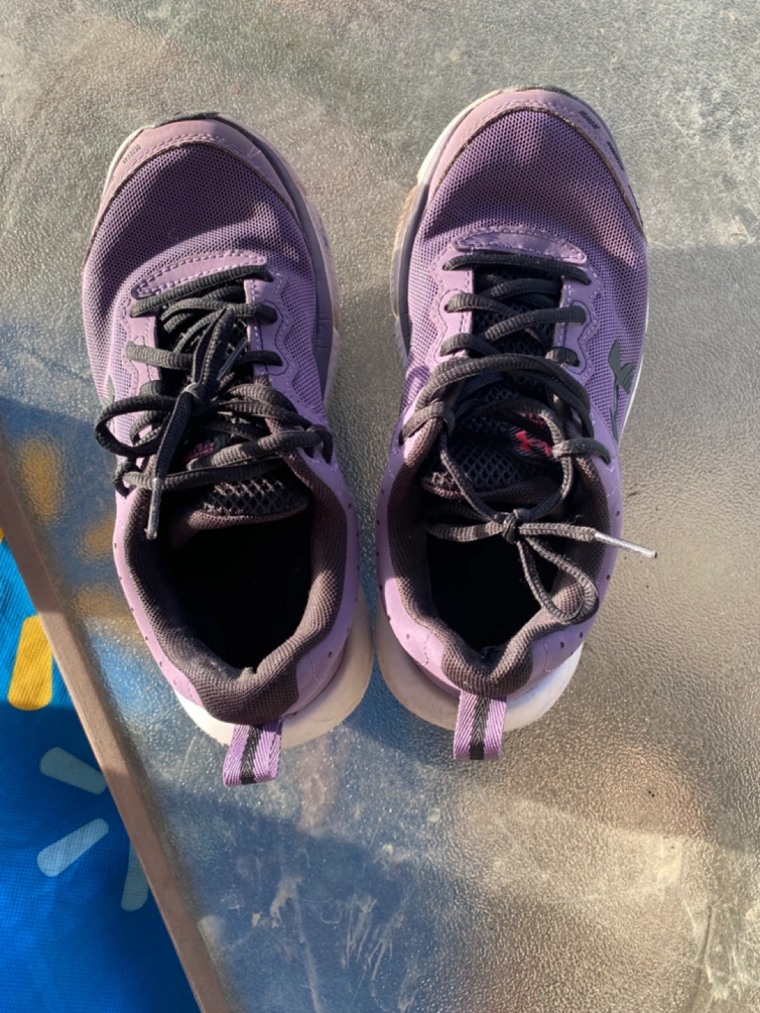 Under Armour Purple Running Shoes - photo 3