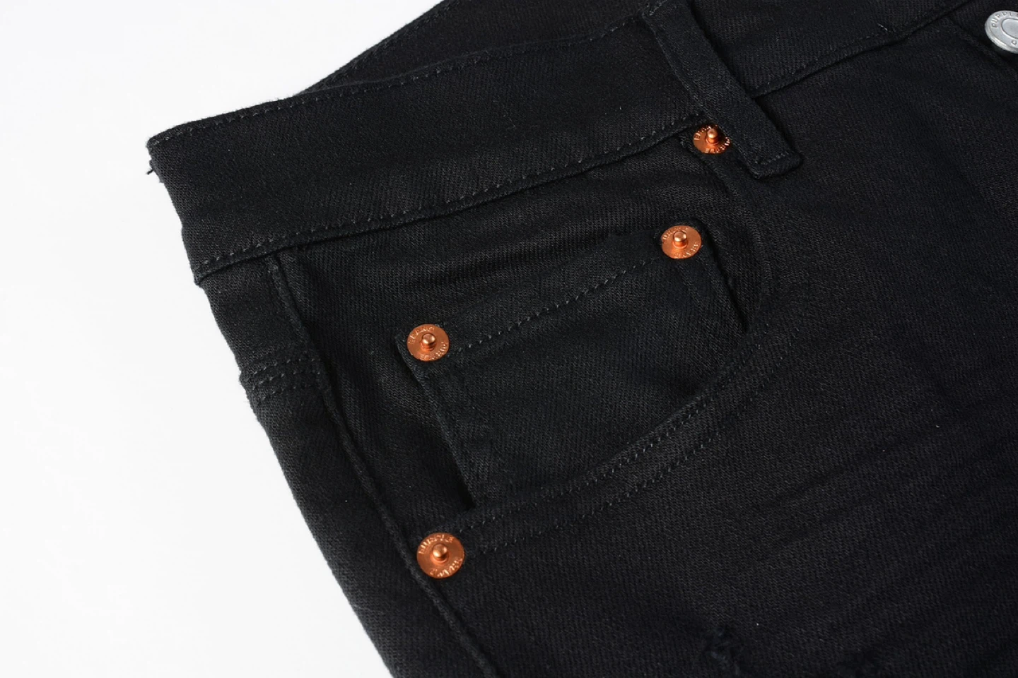 Purple Brand Black Distressed Skinny Jeans - photo 4